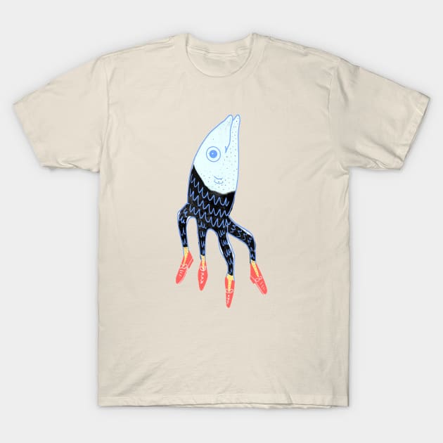 Weird Fish T-Shirt by Mjdrawings